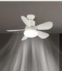 2-in-1 Silent LED Ceiling Fan with Pendant Light Convenient Remote Control Household Installation Fan Light