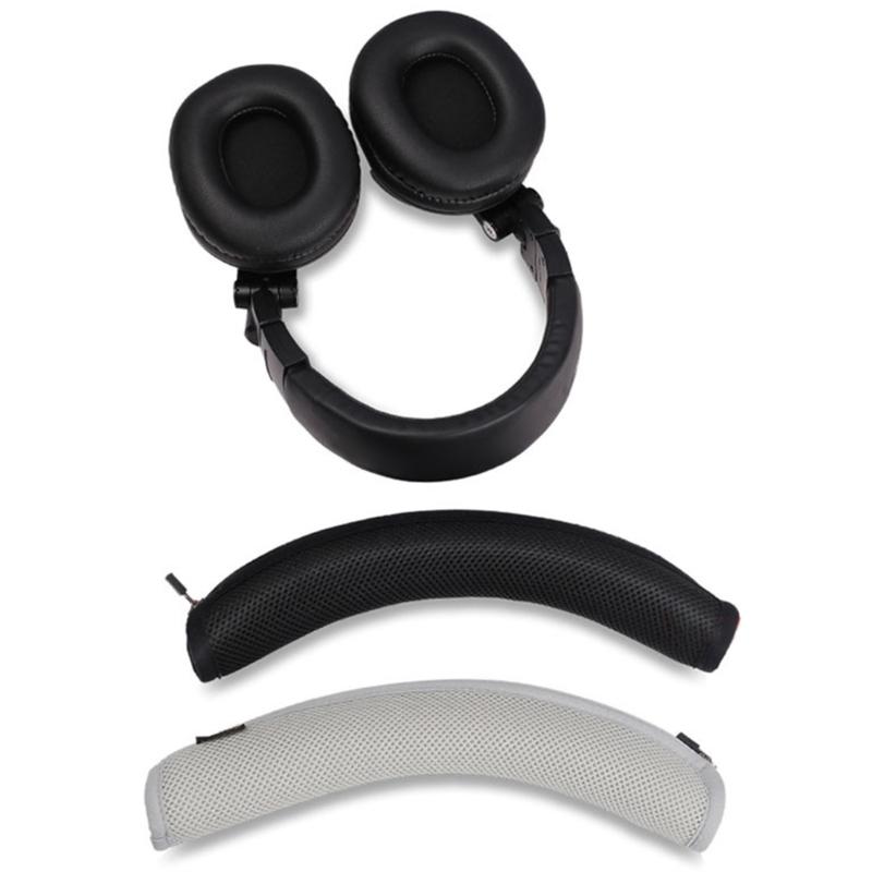 Breathable Headband Cover for ATH M50X Headphones Headbeam Sleeve Prevent Wear and Tear Improve Wearing Experience