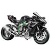 Model Motocicletă Kawasaki H2r Simulare Spray Scara 1/9 Jucării Model Locomotivă Aliaj Simulare Colecție Mașină Băiat Miniatură
