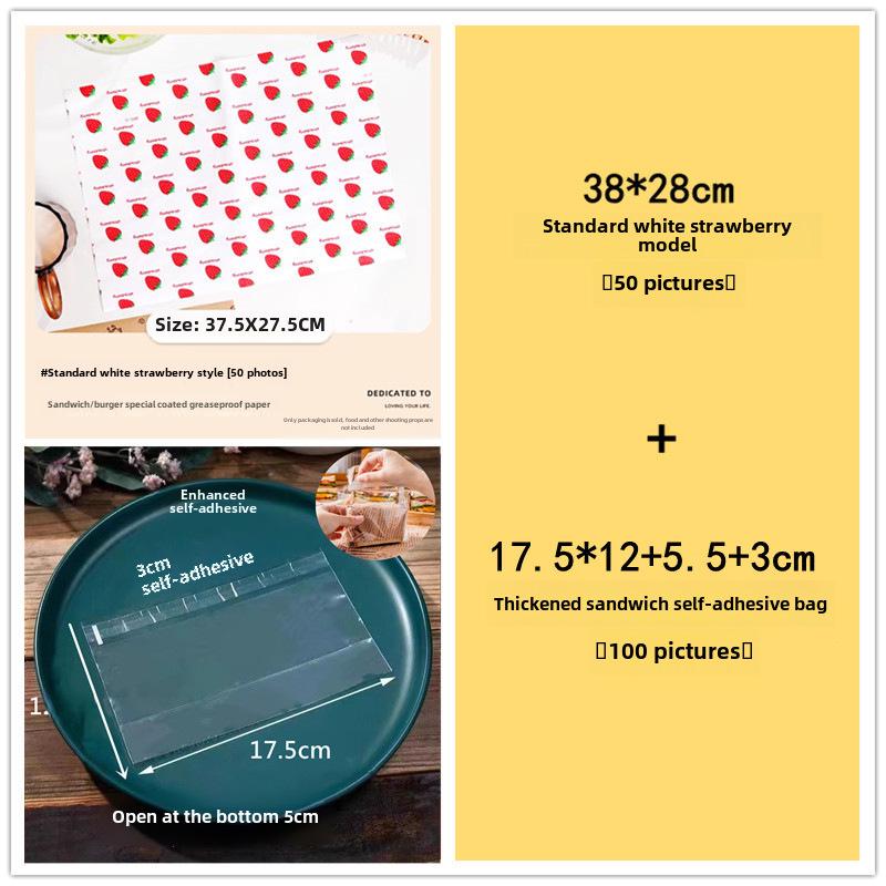 Clear Food-Grade Ziplock Bags for Sandwiches and Bread