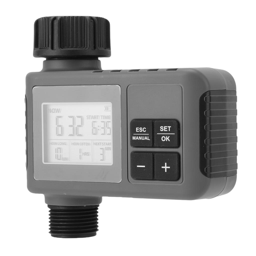 1 Outlet Sprinkler Timer Water Timer for Garden Hose with Rain Delay Manual Automatic Watering System Digital