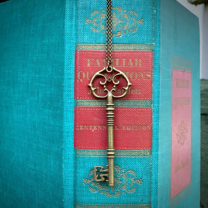Trending Retro Key Pendant Necklace - Short & Long Styles Available