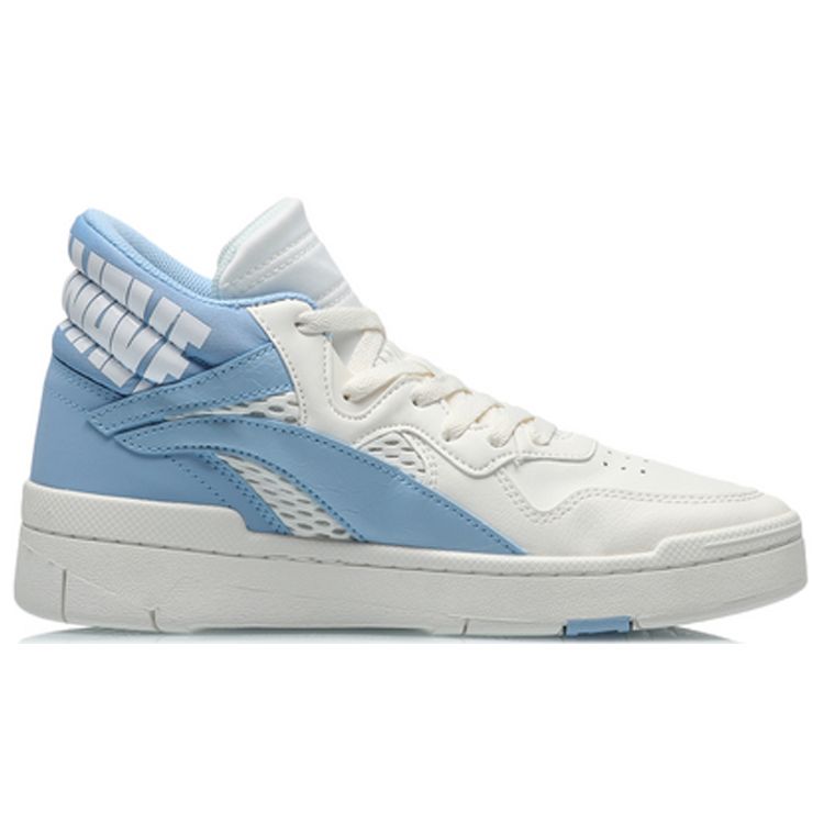 Li Ning We Wo Fabric Synthetic Leather Disney Collaboration Superwave Mid Classic Casual Lightweight Slip Resistant High Top Sneakers AGCQ204-3