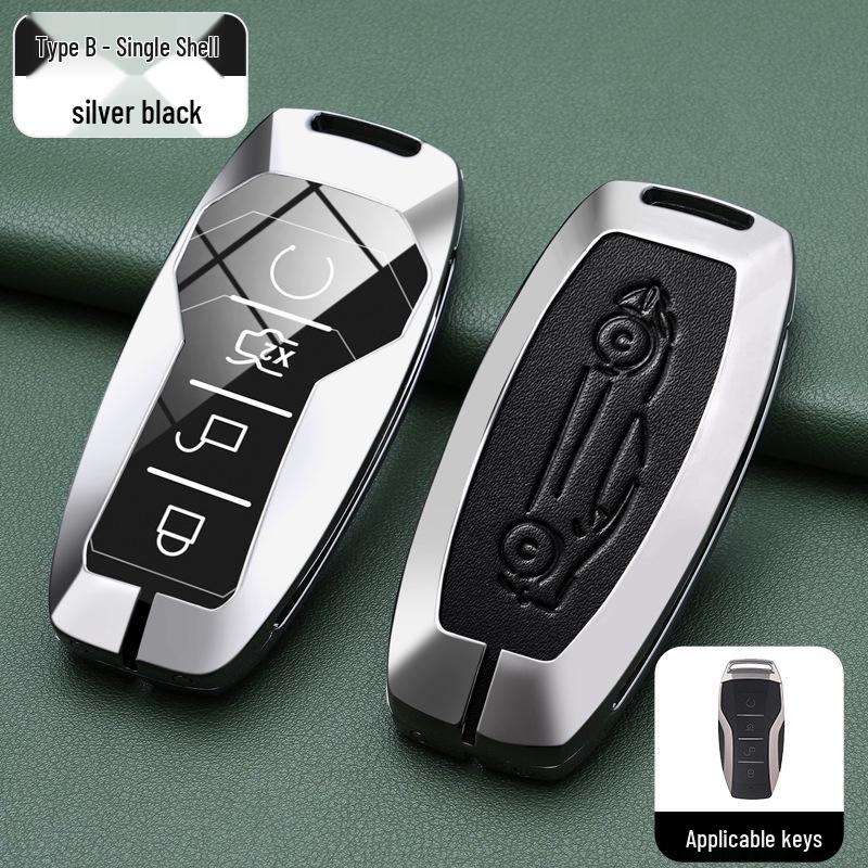 

BYD Han, Tang DM, Qin PLUS, Song Pro/Max, Yuan Car Metal Key Case (2021 Model) Boxed