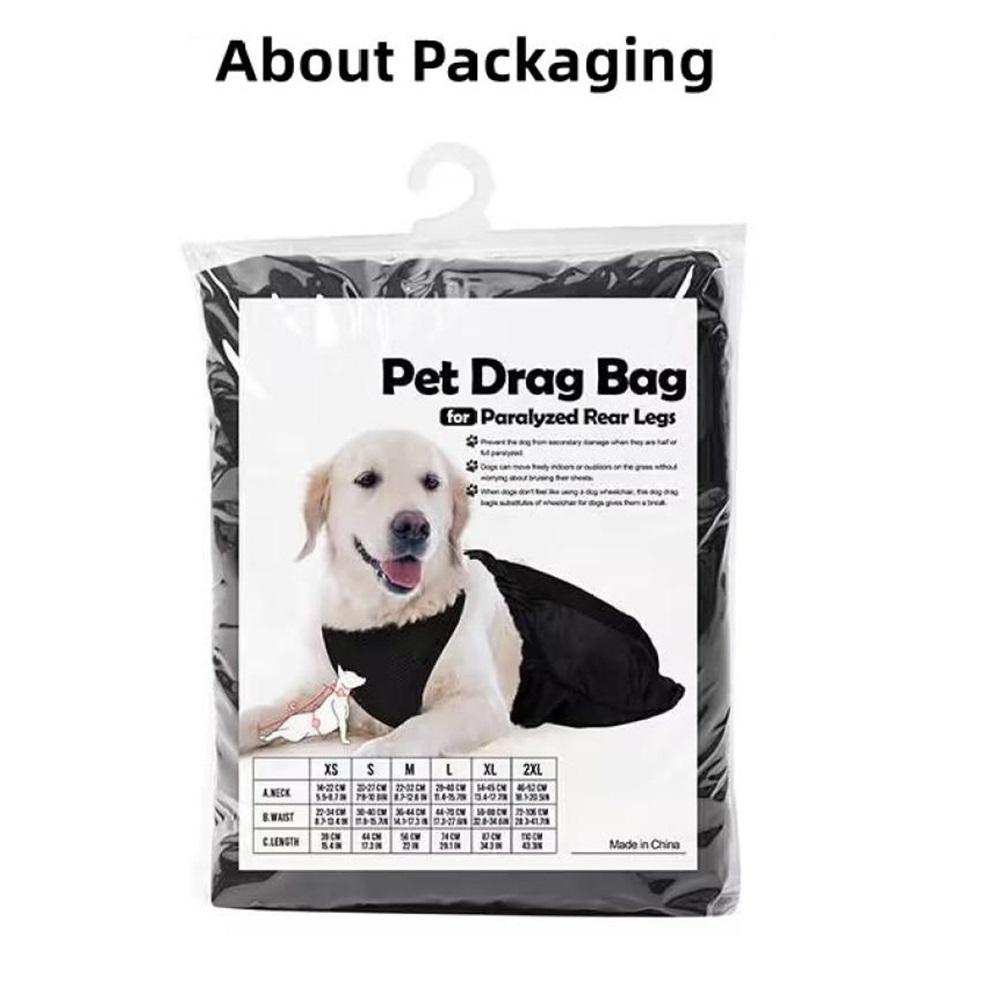 Pet Dog Hind Leg Injury Aids, Medium And Large Dog Hind Leg Disability Towing Bag