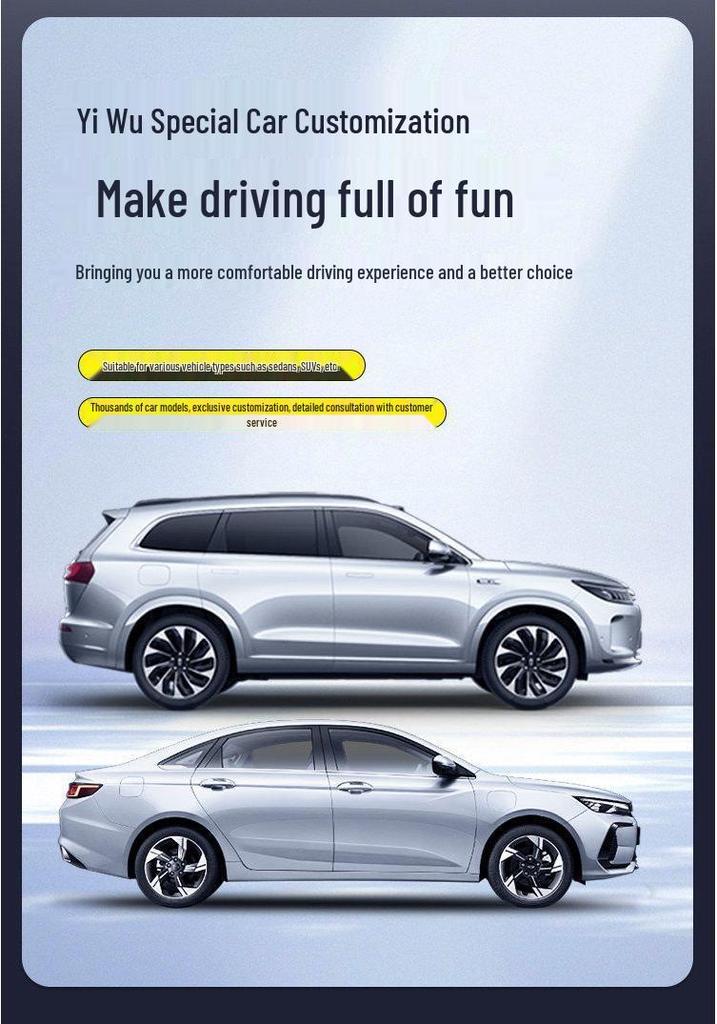 2026 GAC Trumpchi AION I60 Body Kits: Car Floor Mats, Starry Blanket Carpet & TPE Door Sill Protectors