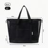 Mesh Multi-Pocket Swimming Bag Large Capacity Portable European Travel Storage Bag Hand Bath Bag Polyester Beach Bag