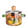 Transparent Glass Cooking Pot