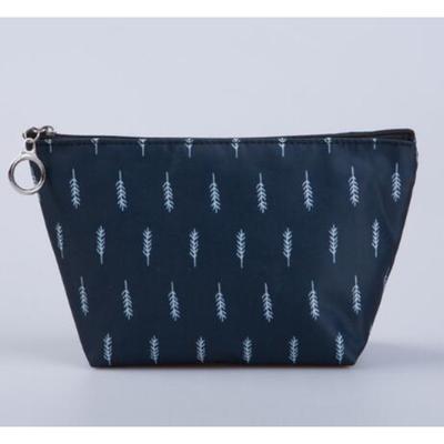 Bedruckte Reise-Kosmetiktasche, klein, koreanisch, tragbar, großes Fassungsvermögen, Kosmetiktasche, Clutch, Kosmetiktasche