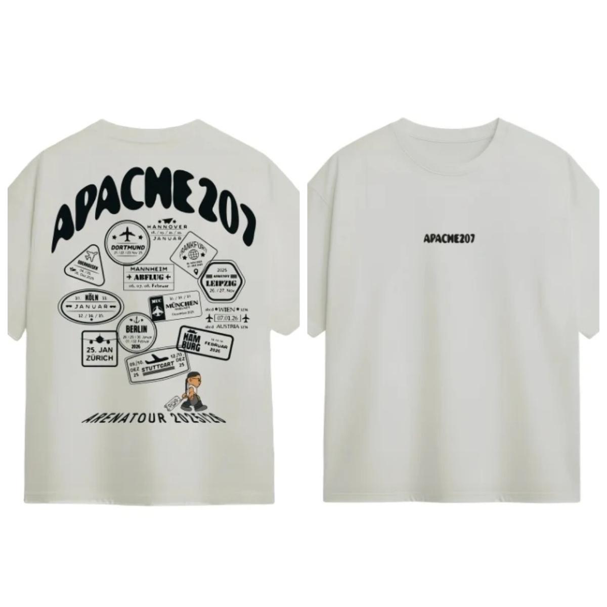 Apache 207 Arena Tour 20252026 T-krekls
