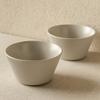 Retro Style Vertical Pattern Hat Bowl Matte Texture Ceramic Bowl Rice Bowl Nordic Style Household Tableware Small Soup Bowl Noodle Bowl