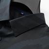 Men's Plus Size Striped Business Casual Long-Sleeve Shirt