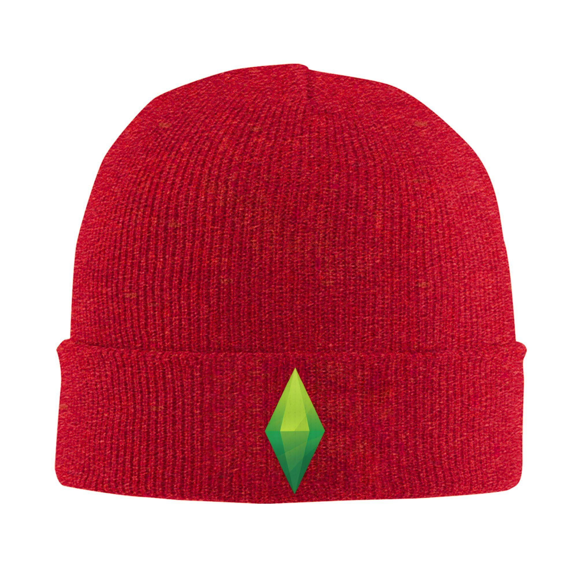 

Плашка The Sims Sul Sul Шляпы Осень Зима Шапки-бини Шапки для игр Мешковатые Унисекс Женская Вязаная шапка из акрила One Size