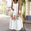 Women's Slip Dress Maxi Long Dress Butterfly Print Stitching Print Dress Spring & Summer Leisure Vacation