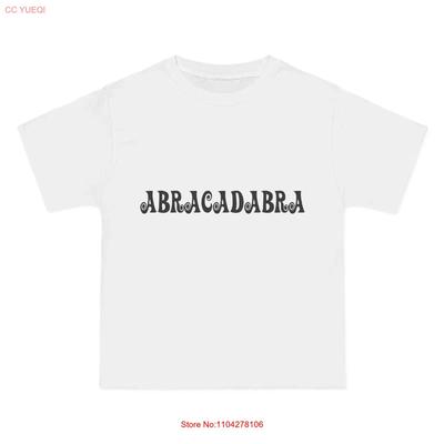 ABRACADABRA MAGIC Beefy T  Shirt Vintage Washed Stretched Stylish Comfortable Homme Unisex Top For Everyday Wear