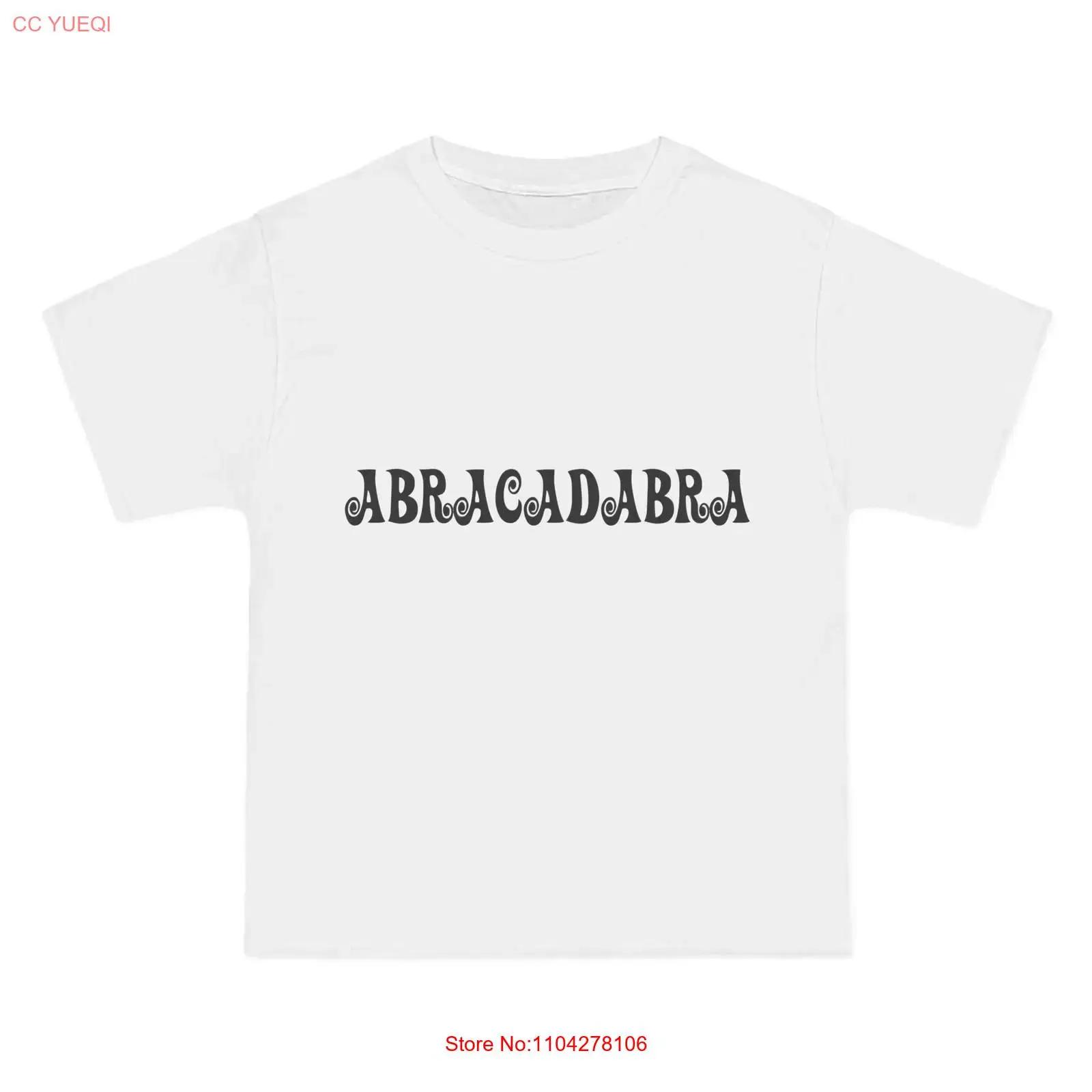 

ABRACADABRA MAGIC Beefy T Shirt vintage Washed Stretched Stylish Comfortable homme Unisex Top For Everyday Wear 5XL різнокольоровий