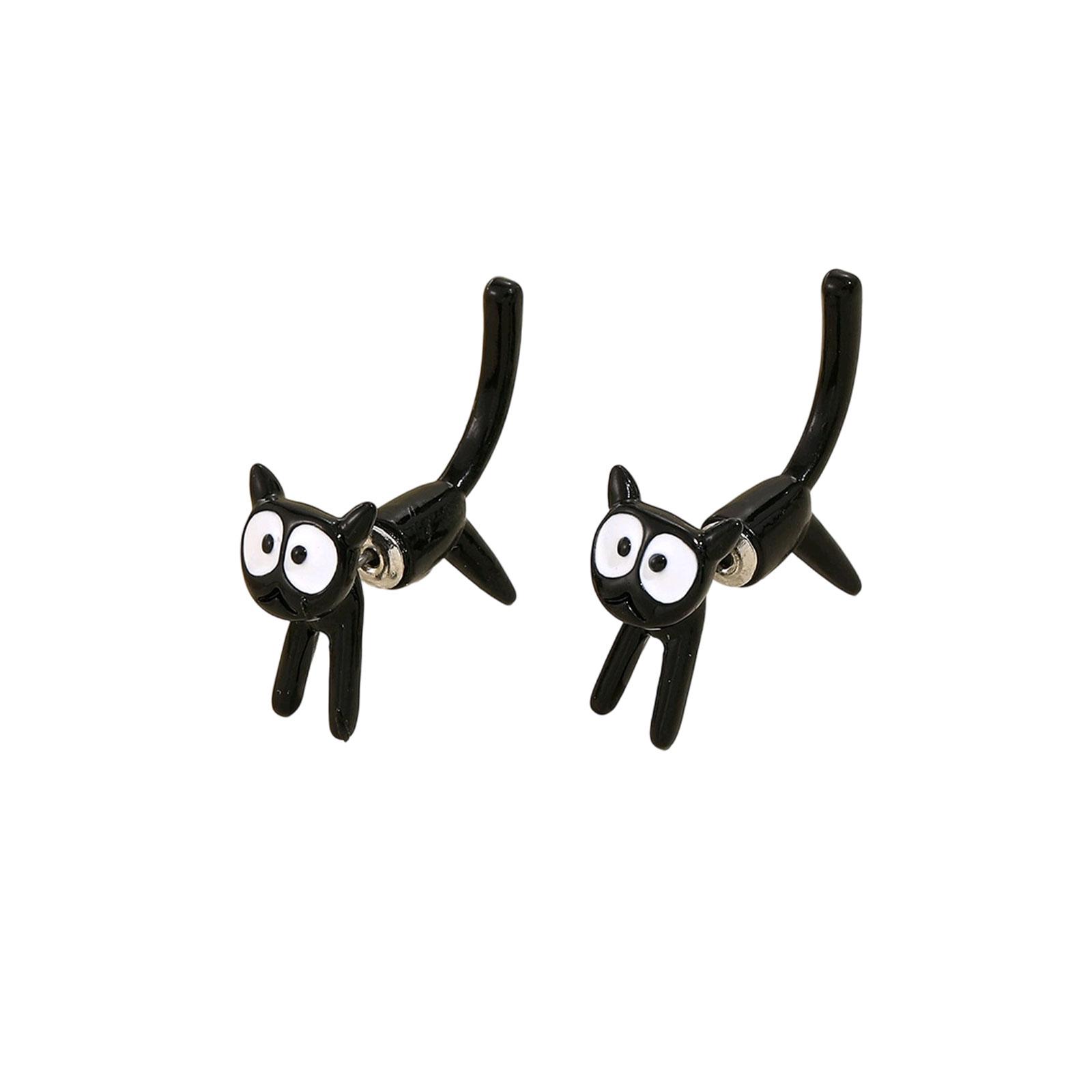 

Cute Stud Earrings Creative Detachable Earrings One Size
