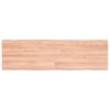 Vidaxl Blat Jasnobrązowy 140X40X(2-4) Cm, Drewno Z Naturalną Krawędzią