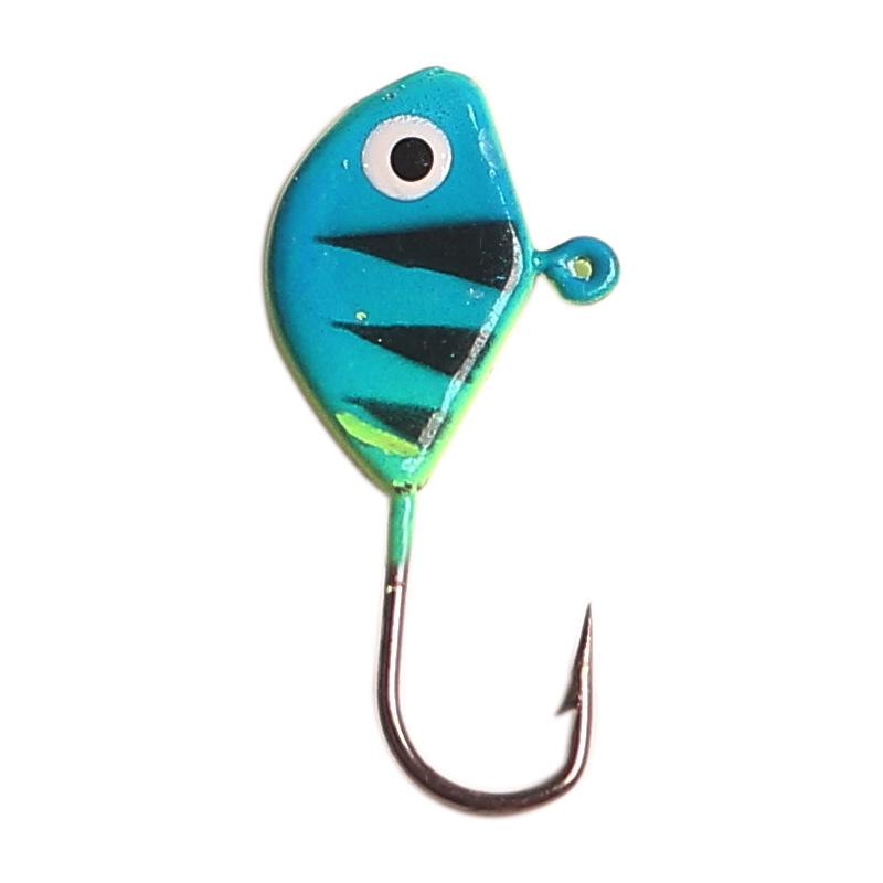 Haczyk Jigowy Cross6 Wzór Ryby 2,1g Mikro Lód Wędkarstwo Miękka Przynęta Haczyk