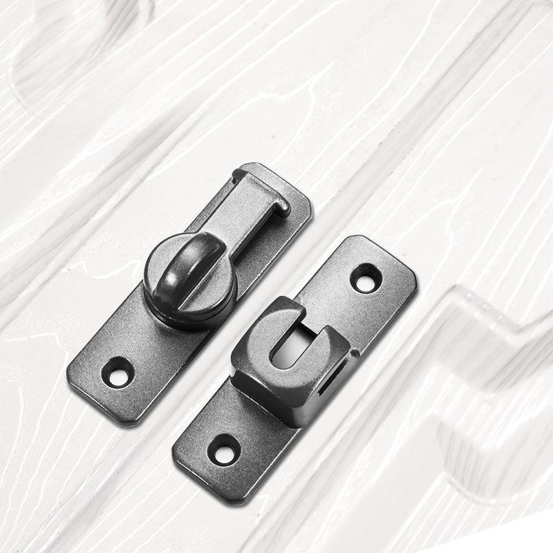 Sliding Door Lock Buckle Pin Door Bolt Aluminum Alloy Material Household Simple Sliding Door Buckle