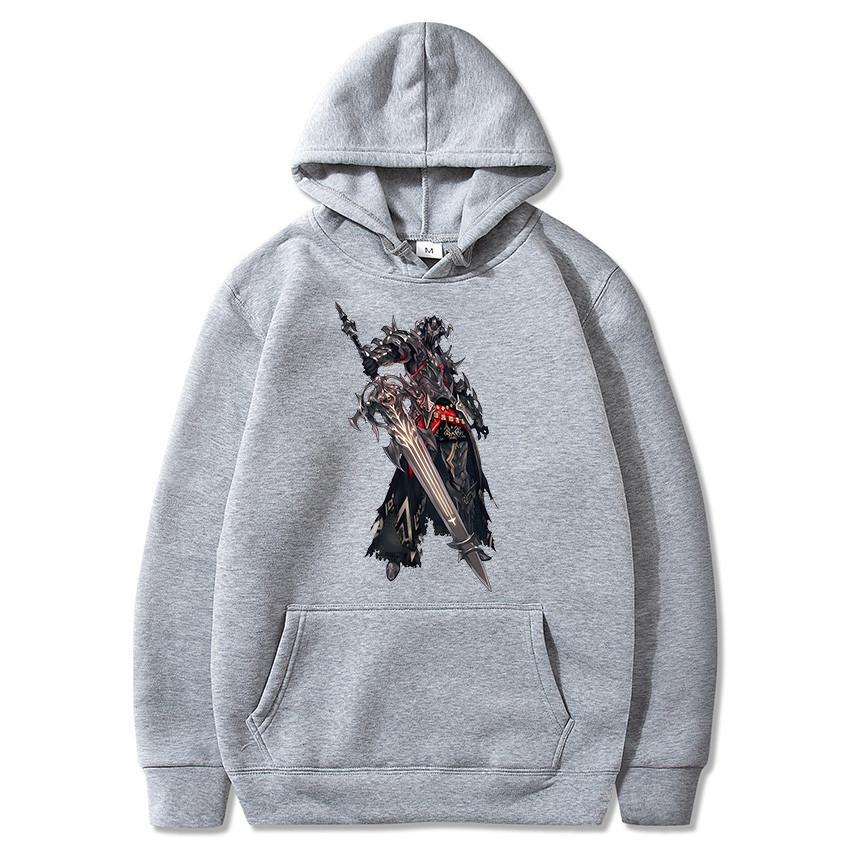 Autumn and winter sellingSword Saint pullover casual fashion versatile hooded sweatshirt warm street wear