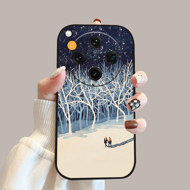 Stylish Phone Case For Oppo Find X8 Pro Coque PKC110 Silicone TPU Soft Cover For Oppo FindX8 5G Phone Shockproof Bumper Fundas