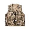 Nova primavera e outono colete masculino moda casual solto colete de trabalho masculino roupas de pesca