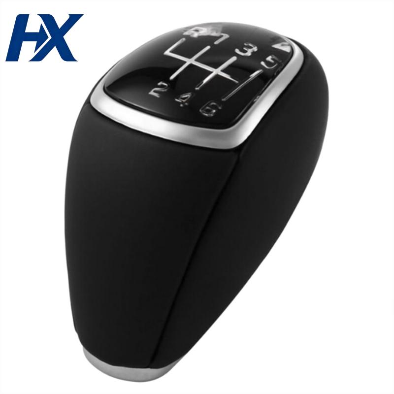 437112W200 Pomello Cambio Manuale in Pelle per Hyundai I20 I40 Santa Fe Sports Tucson TL
