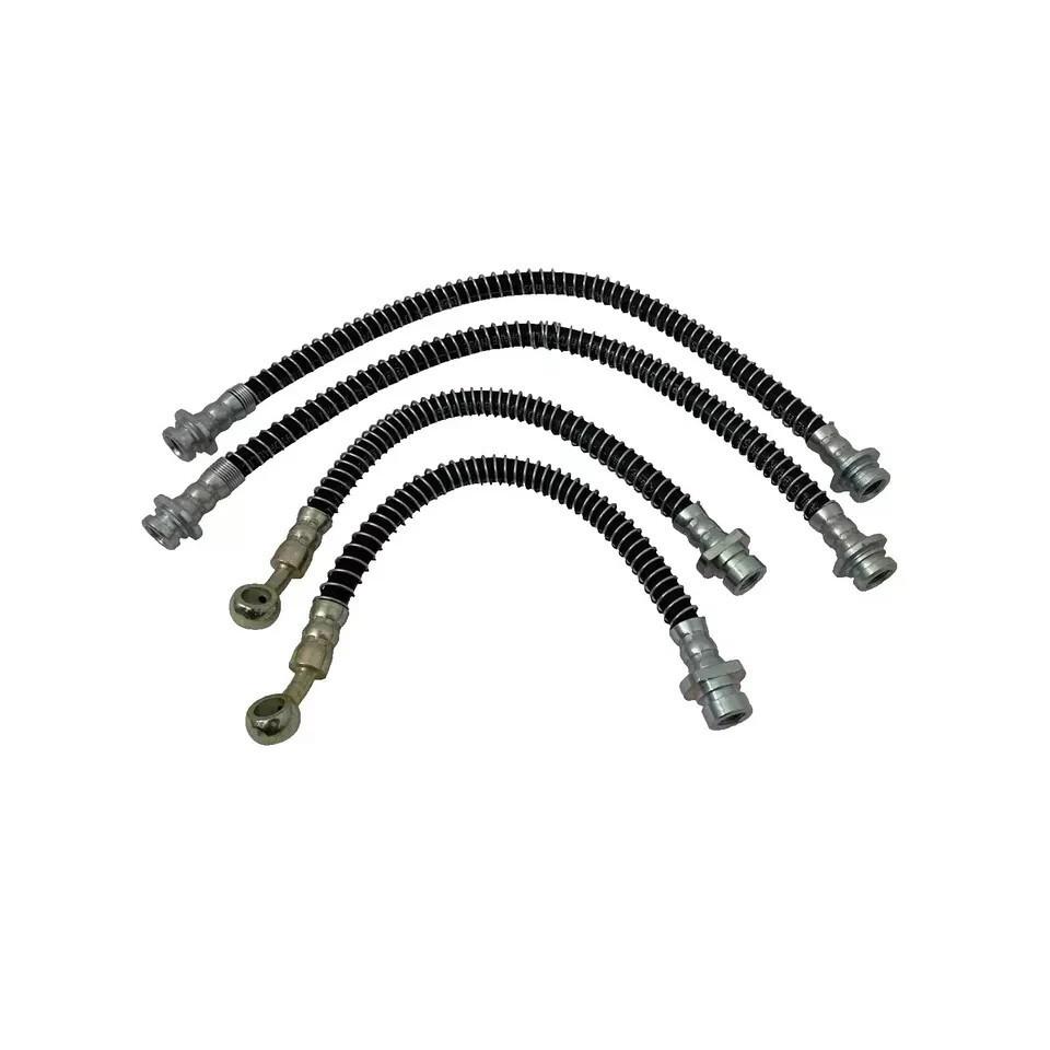 JUEGO DE LÍNEAS DE TUBO DE MANGUERA DE FRENO DELANTERO Y TRASERO Para SUZUKI SAMURAI SJ413 SJ410 |Apto Para