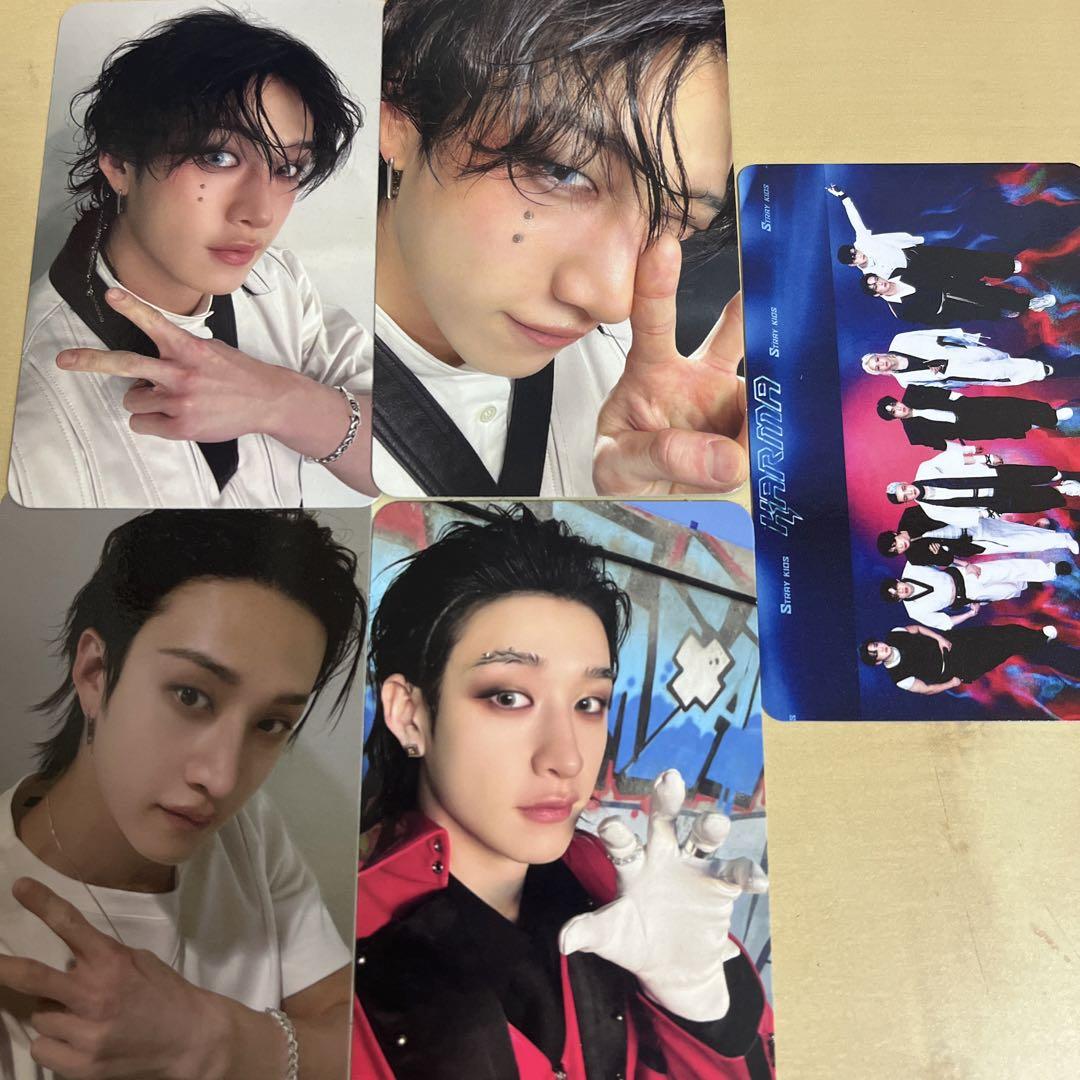 

[USED] Straykids Bang Chan Trading Card KARMA Double-Sided Trading Card Album HMV