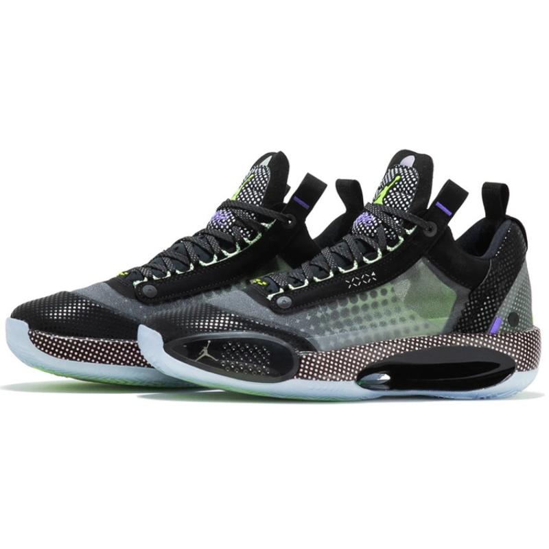 Jordan Xxxiv Low Black Vapor Green Bleached Coral Jordan CZ7750-003