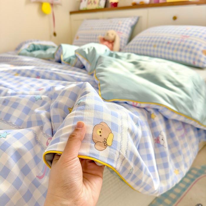 New A-Type Summer Cooling Quilt - Lightweight Single & Double for Dorms, Kids & Gifts