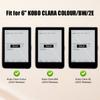 Auto Wake/Sleep Case Snap-on Protective Shell e-Reader Cover for KOBO Clara Color/2E/BW 6 inch