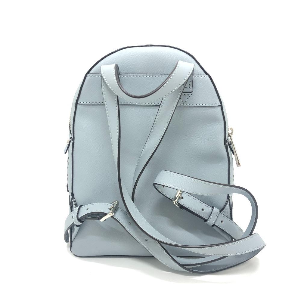 Michael Kors Flower punching Backpack Bag PVC blue/SilverHardware