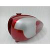 Fit For Petrol Fuel Gas Tank With Cap Triumph T120 Cherry & Silver Painted Steel