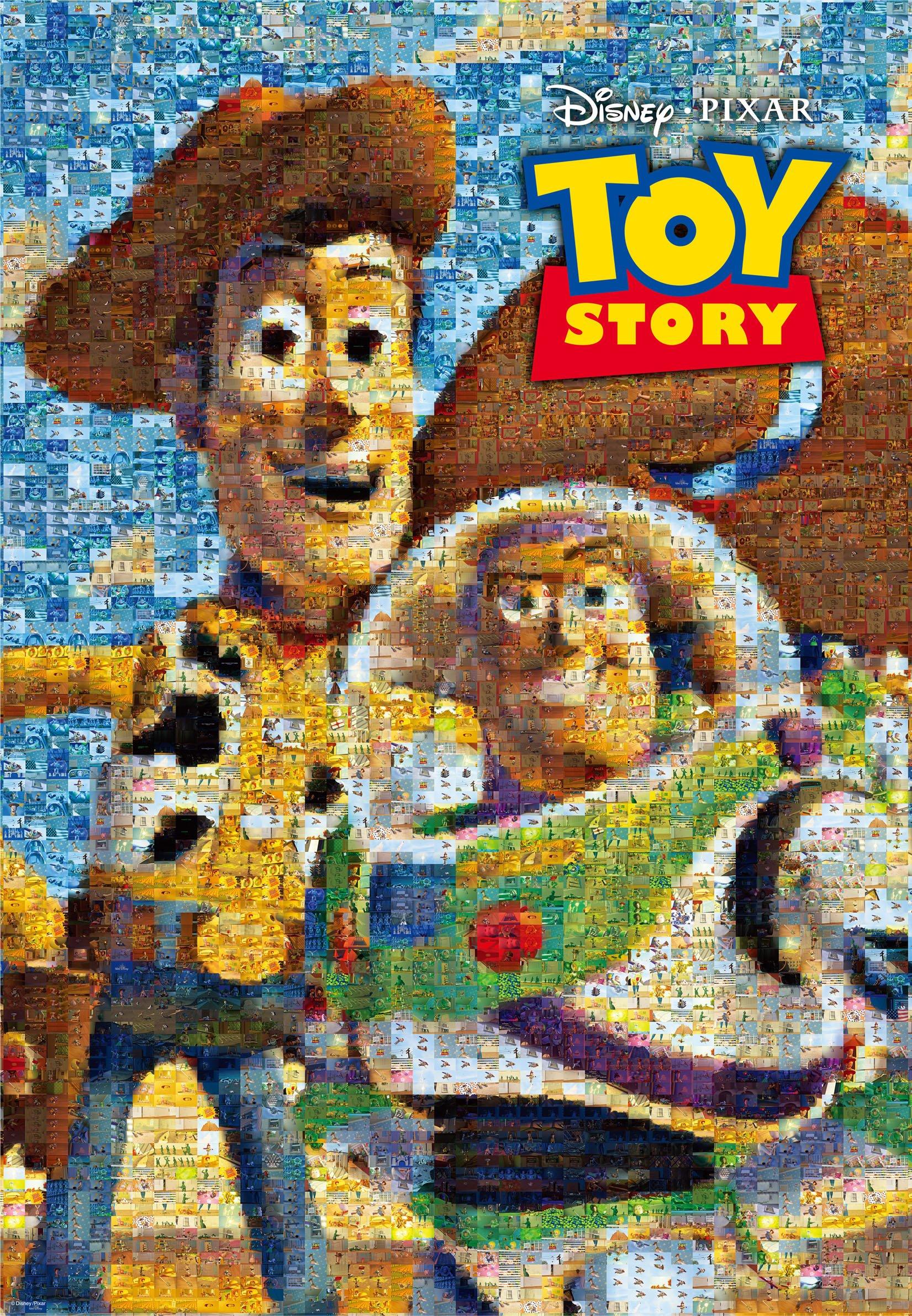 

jigsaw Toy Story Woody and Buzz x 1000-piece puzzle (photo mosaic) (51 73.5 cm)