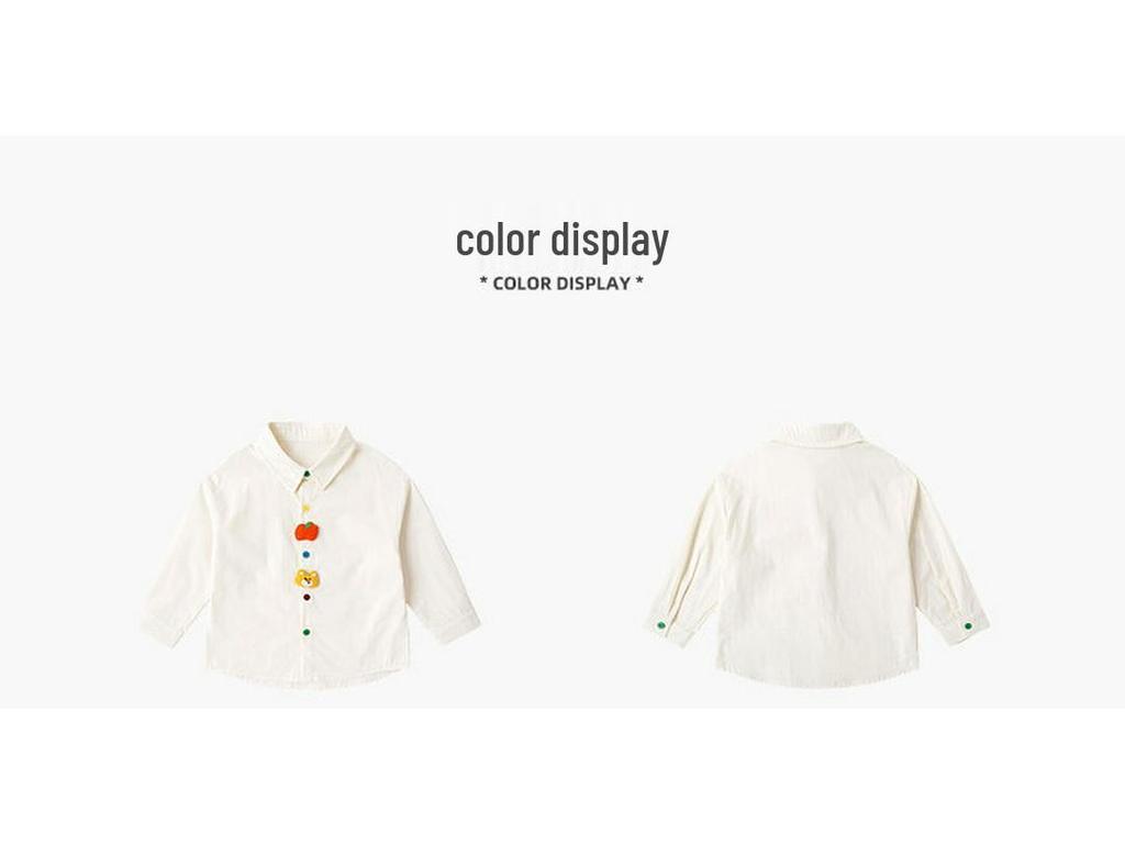 100% Cotton Dudu Family Kids' Spring Shirt - New Arrival for Boys & Babies