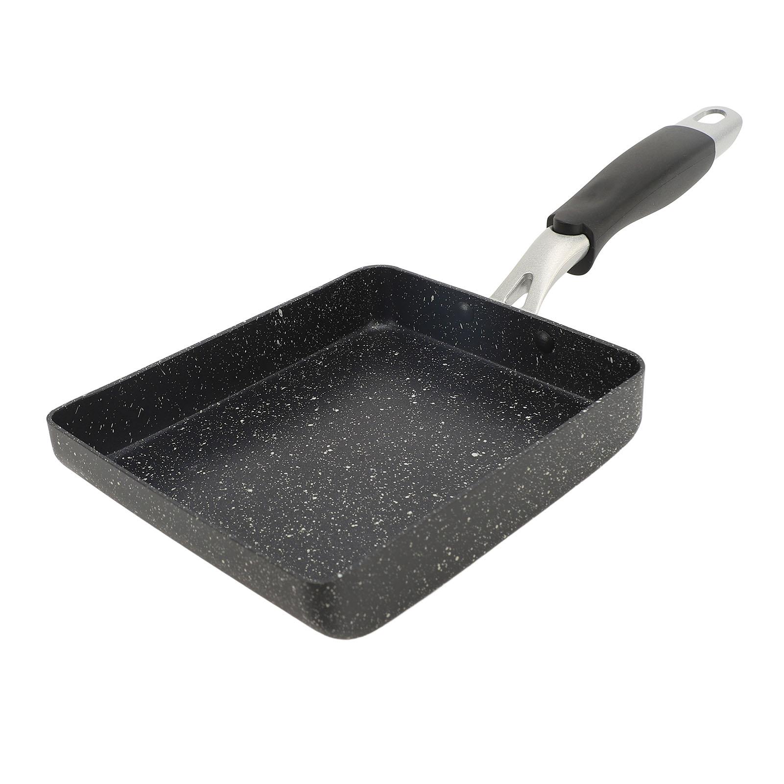 

Японская сковорода для омлета прямоугольная сковорода для жарки яиц дно из нержавеющей стали быстрый нагрев антипригарная прямоугольная сковорода для яичного рулета для L