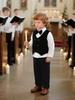 Costume Trois-Pièces Gentleman Britannique pour Garçons: Parfait pour le premier anniversaire de bébé