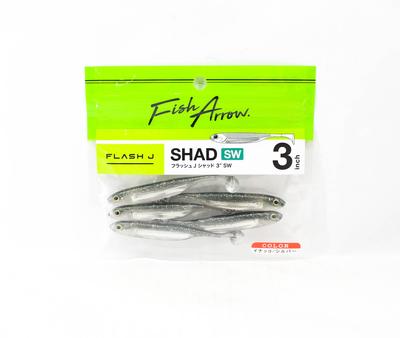Fish Arrow Soft Lure Flash J Shad SW 3 İnç 5 Parçalı Paket #112 (8420)