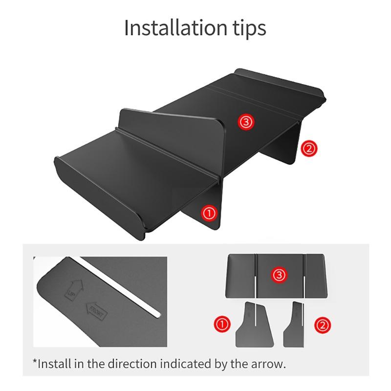 Quick Setup Glove Box Organizer Glove Box Divider Compartment Storage Insert Tray Auto Accessory for 2022-2025
