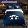 Biancheria da letto a tema FC Zürich Set 3 Pezzi Copripiumino Biancheria da letto decorativa per camera da letto per adolescenti Decorazione per la casa
