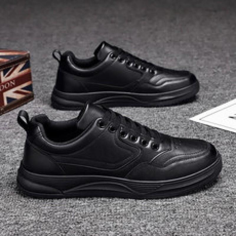 

Red leather shoes men s and women s cultural performances casual board shoes 45 simple and versatile lace-up sports shoes large size 46 37 46 чорний