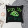 St Patricks Day Outfits Double-Sided Printed Square Pillow Cover Decorative Cushion Cover For Sofa Bedroom Bedside