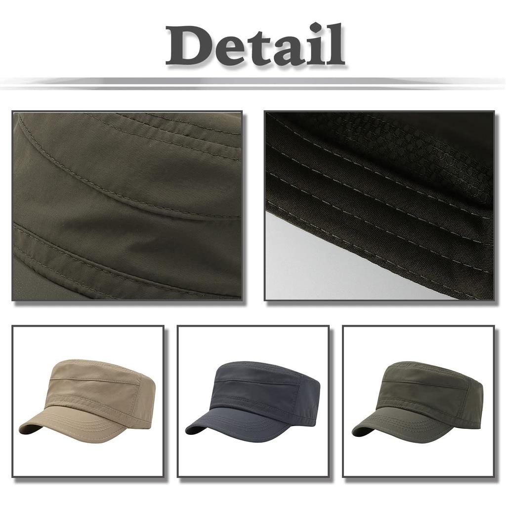 Military work plain for men and CA559 [White Fang] hat, cap, design, stylish, women, (black)