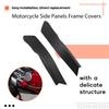 A28G-For DUCATI Panigale V4 V4S 2025 Motorcycle Side Panels Frame Covers Carbon Fiber Trim Covers