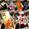 Colorful Flower Lily For Samsung Galaxy M13 M23 M33 M53 M30s M31s M32 M52 M12 M55 M15 M20 M21 M51 M34 M54 Case