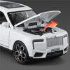1/32 2025 Rolls Royce SUV Cullinan Alloy Luxury Car Model Diecast Metal Toy Off-road Vehicle Car Model Sound and Light Kids Gift