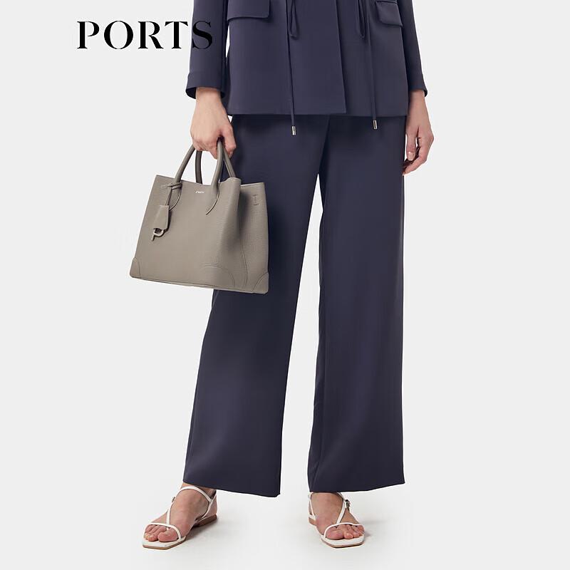 

Женские расклешенные брюки Ports из смесового шелка XS