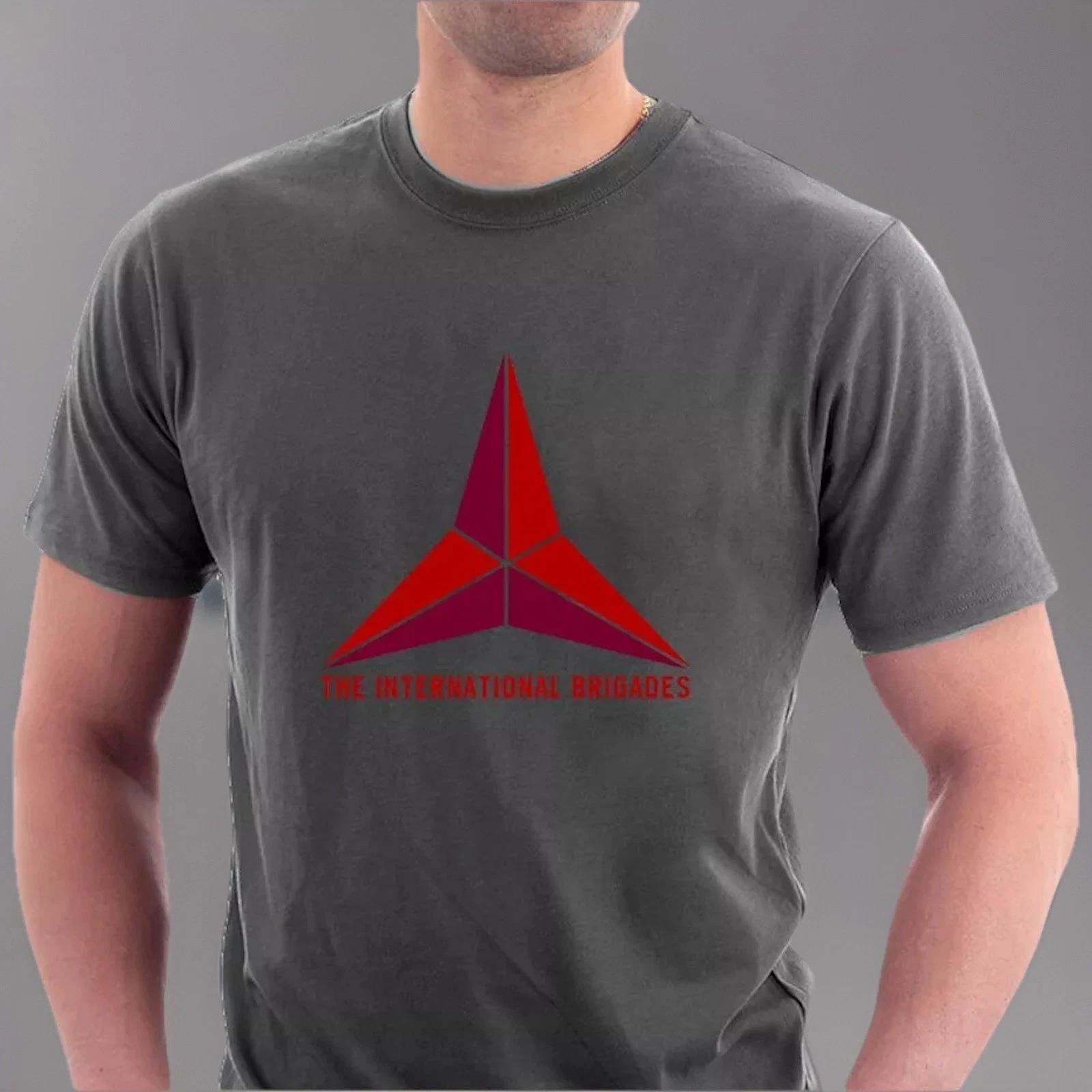 International Brigades T-shirt Brigadas Internacionales Spanish Civil War Tee S